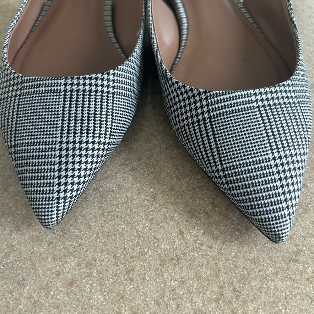 Tabitha Simmons Houndstooth Slingback Ballet Plai… - image 6